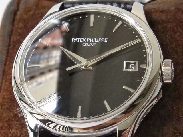 百達翡麗複刻品男士腕表 大廠BF 百達翡麗古典系列5227腕表牛皮錶帶  gjs2013